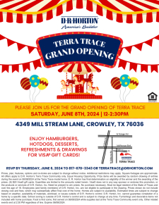 Terra Trace Grand Opening