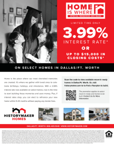 3.99% Interest Rate or $15K in Closing Costs