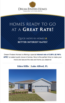 Special 3.99% Interest Rate in Eden Hills!*