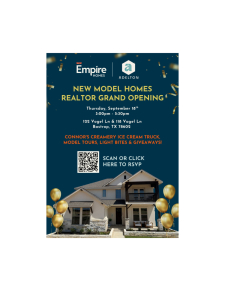 Adelton Model Homes Public Grand Opening!