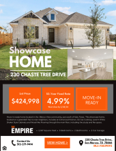 Showcase HOME 230 Chaste Tree Drive - Blanco Vista