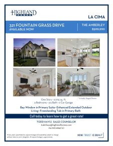 321 Fountain Grass Drive - with $20K Incentive!