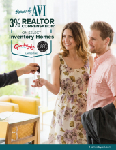 3% Realtor Compensaiton on Select Inventory Homes