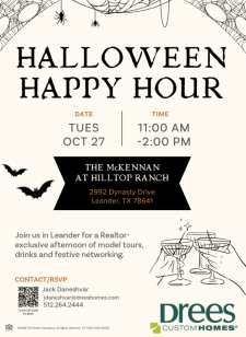 🎃 Halloween Happy Hour at The McKennan
