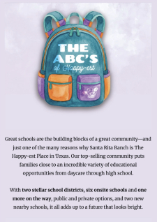 🎒 Uncover Premier Education & Living at The Happy-est Place in Texas!