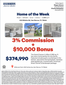 3% Commission + $10K Bonus on this Home of the Week!