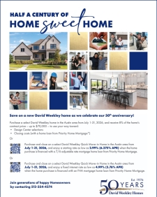 50th Anniversary Savings Now Extended!