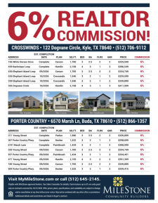6% Realtor Commission
