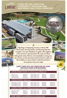 Amenities Are Open at Lariat in Liberty Hill!