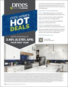Cool Homes Hot Deal with Drees Custom Homes
