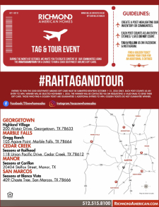 Don't Miss our Realtor Tour and Tag Event and Enter to WIN ✈️