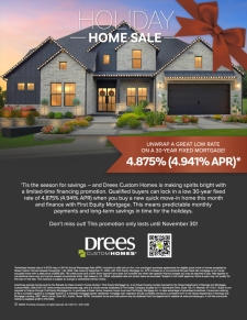 Drees Holiday Home Sale!
