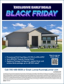 Early Black Friday Savings Start NOW at Lennar!