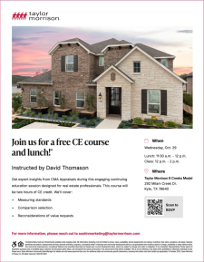FREE CE Class in 6 Creeks in Kyle, TX!