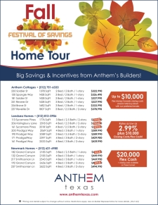 ’Festival of Savings’ Fall Home Tour 🍁🍂🏡 in Kyle, Texas!
