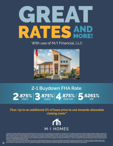 First-Year Rates as Low as 2.875% / 5.6232% APR (FHA)*