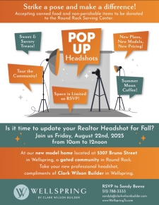 Get your Fall Headshot on August 22nd 📸 in Wellspring
