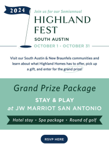 HighlandFest 2024: Score Big at HighlandFest: Visit South Austin & New Braunfels for a Chance to Win