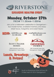 Join Us for a Halloween Celebration at Riverstone in Georgetown