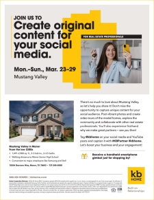 Join Us in Mustang Valley For Unique Content