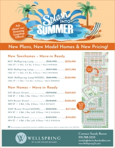 New Plans, New Model Homes 🏡 and New Pricing from the $330s!