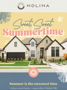 New Summer Builder Incentives Now Available! 🌸🏡☀️