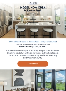 Now Open in Easton Park – Explore the All-New Rodin Model!