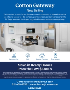 Now Selling at Cotton Gateway in Maxwell, TX!