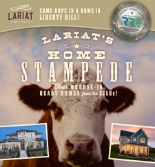 Rope in a New Home at Lariat in Liberty Hill!
