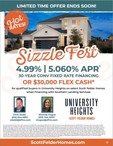 SizzleFest - Hot Rates at University Heights!