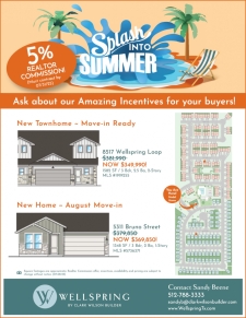 Splash Into Summer 💦☀️💵 5% Realtor Commission at Wellspring!