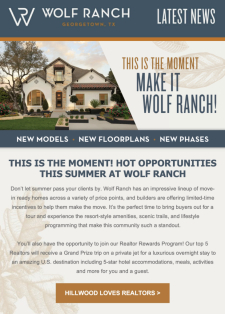 This is the Moment: Sell More, Earn Rewards in Wolf Ranch