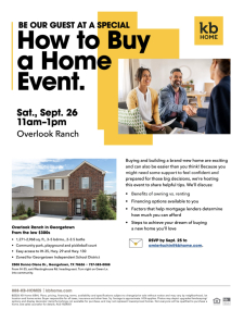 You&rsquo;re Invited: How to Buy a Home Event at Overlook Ranch