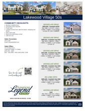 Lakewood Village 50s Inventory