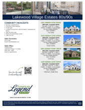 Lakewood Village Estates Inventory