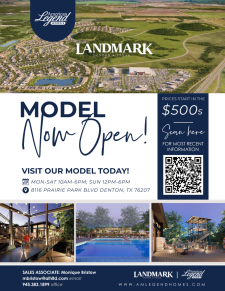 Landmark Model Home Now Open!