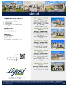 Meraki Spec Sheet