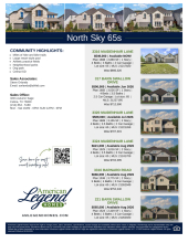 North Sky 65s Inventory