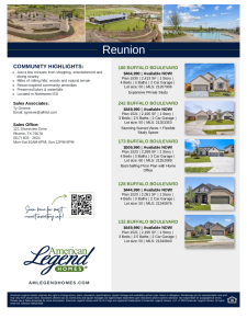 Reunion Spec Sheet