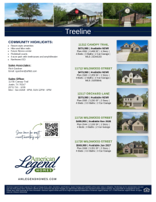 Treeline Spec Sheet