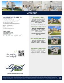 Ventana Spec Sheet