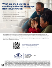 Enroll in the DHI Mortgage Home Buyers Club!