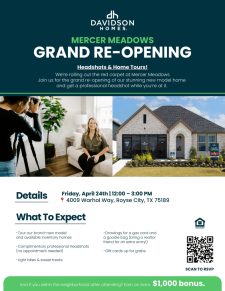 Mercer Meadows Grand Re-Opening