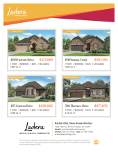 Ladera Prosper Inventory