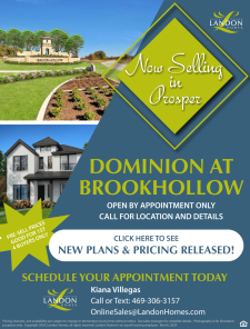 Dominion at Brookhollow Now Selling