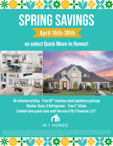 Spring Savings
