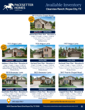 Clearview Ranch Inventory
