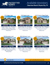 Clearview Ranch Inventory