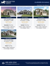 Available Inventory in Van Alstyne at River Ranch