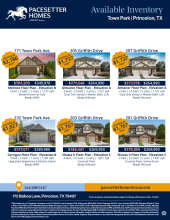 Town Park Available Inventory